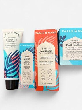 Fable &amp; Mane hair care bundle #haircare #beauty